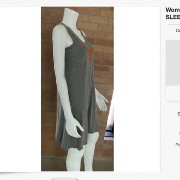 UNIVERSITY OF TEXAS LONGHORNS LOGO SWING DRESS - Picture 10 of 11